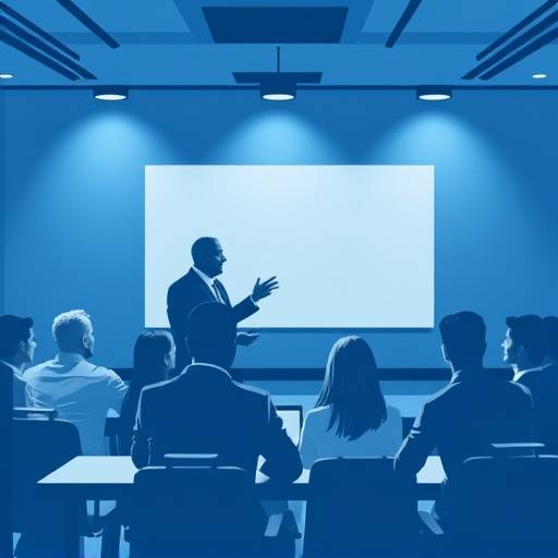 Un grupo de personas participando en un taller empresarial.